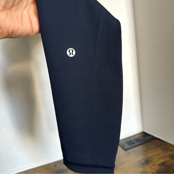 Lululemon Leggings Wunder Train HR Tight 25” Size 4 Pockets True Navy NWT - Picture 7 of 8